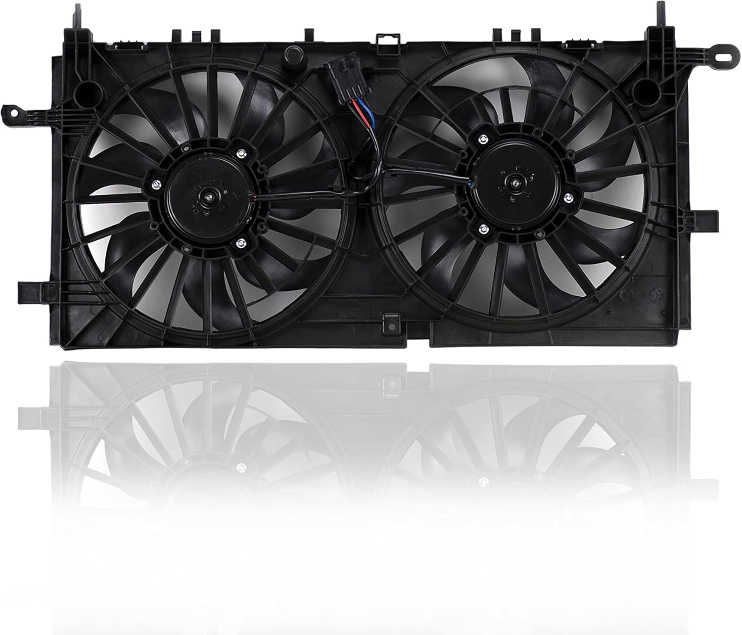 Dual Radiator and Condenser Fan Assembly Cooling Direct Compatible