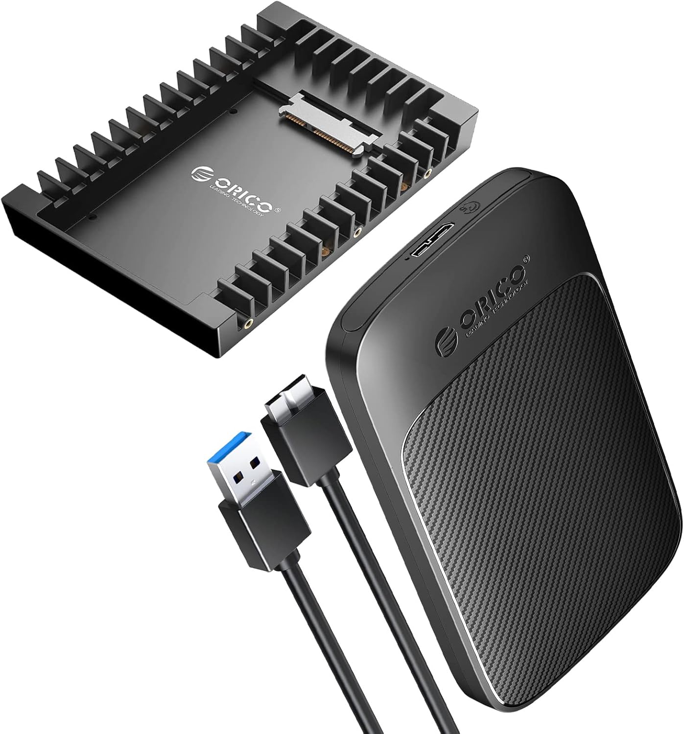 ORICO 2.5 Hard Drive Enclosure with 2.5 to 3.5 Hard Drive