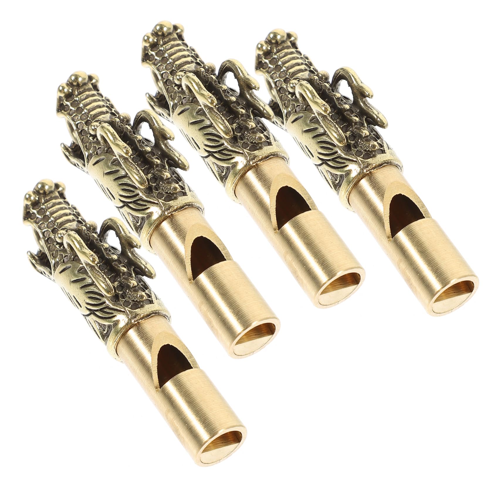 Sosoport Ornements sifflet d'entraînement sifflet de sécurité sifflet d'orage sifflets sifflet Anti Chien Sifflet pour Chien Jouets d'extérieur Porte-clés sifflet Siffler Laiton