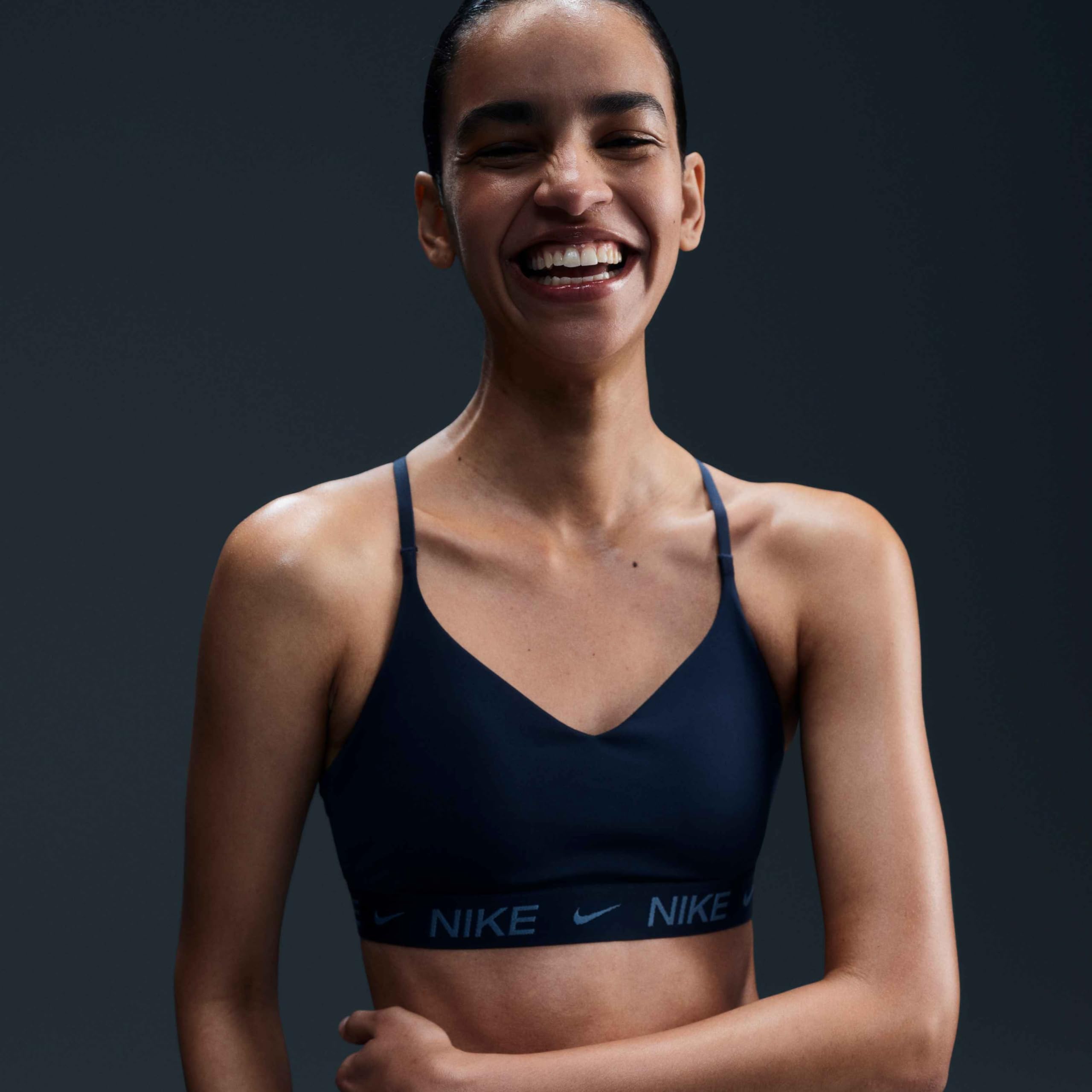NIKE Biustonosz sportowy Kobiety W Nk Df Indy Light Support Bra