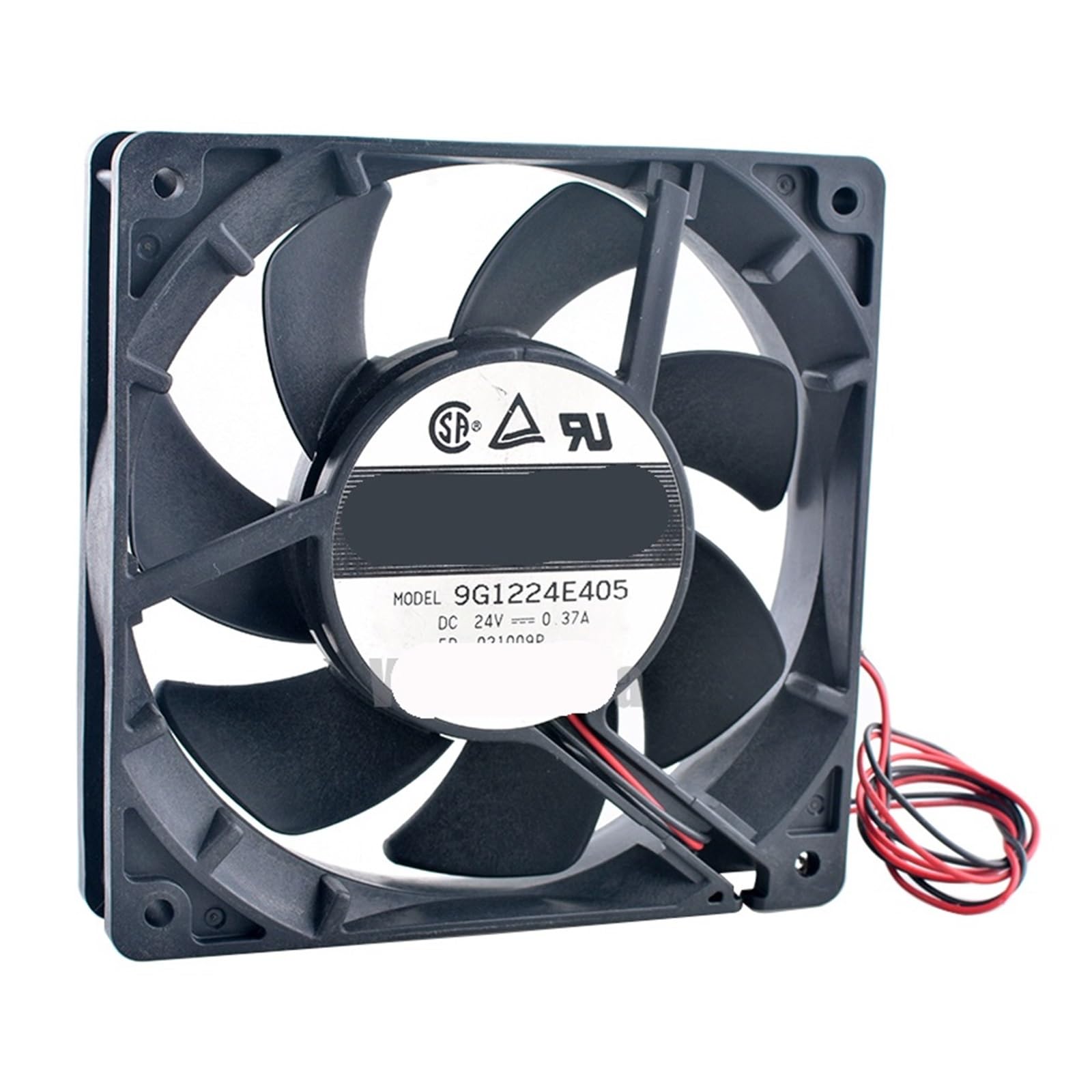 JJKKOZVQF 9G1224E405 12cm 120mm fan 120x120x25mm DC24V 0.21A 2pin 4100rpm Dual ball bearing cooling fan