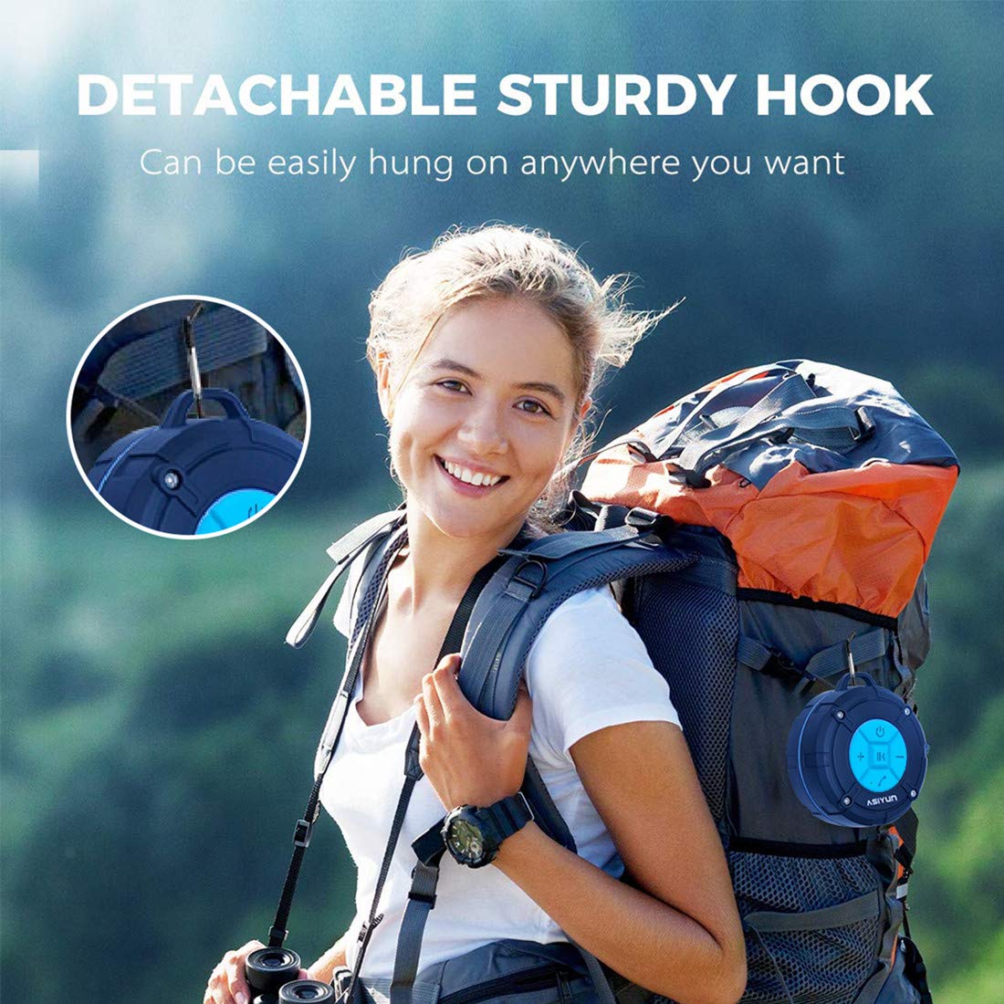 asiyun shower speaker