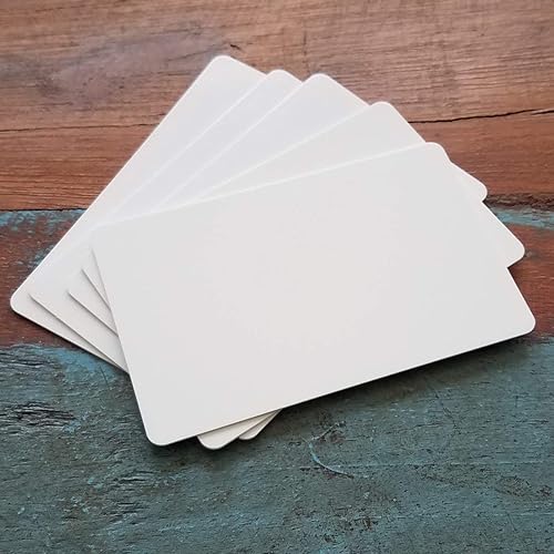 Miniatura 7 de Tarjetas de PVC en blanco para impresoras de tarjetas de identificación Calidad gráfica de plástico blanco CR80 30 Mil CR8030 de Specialist ID