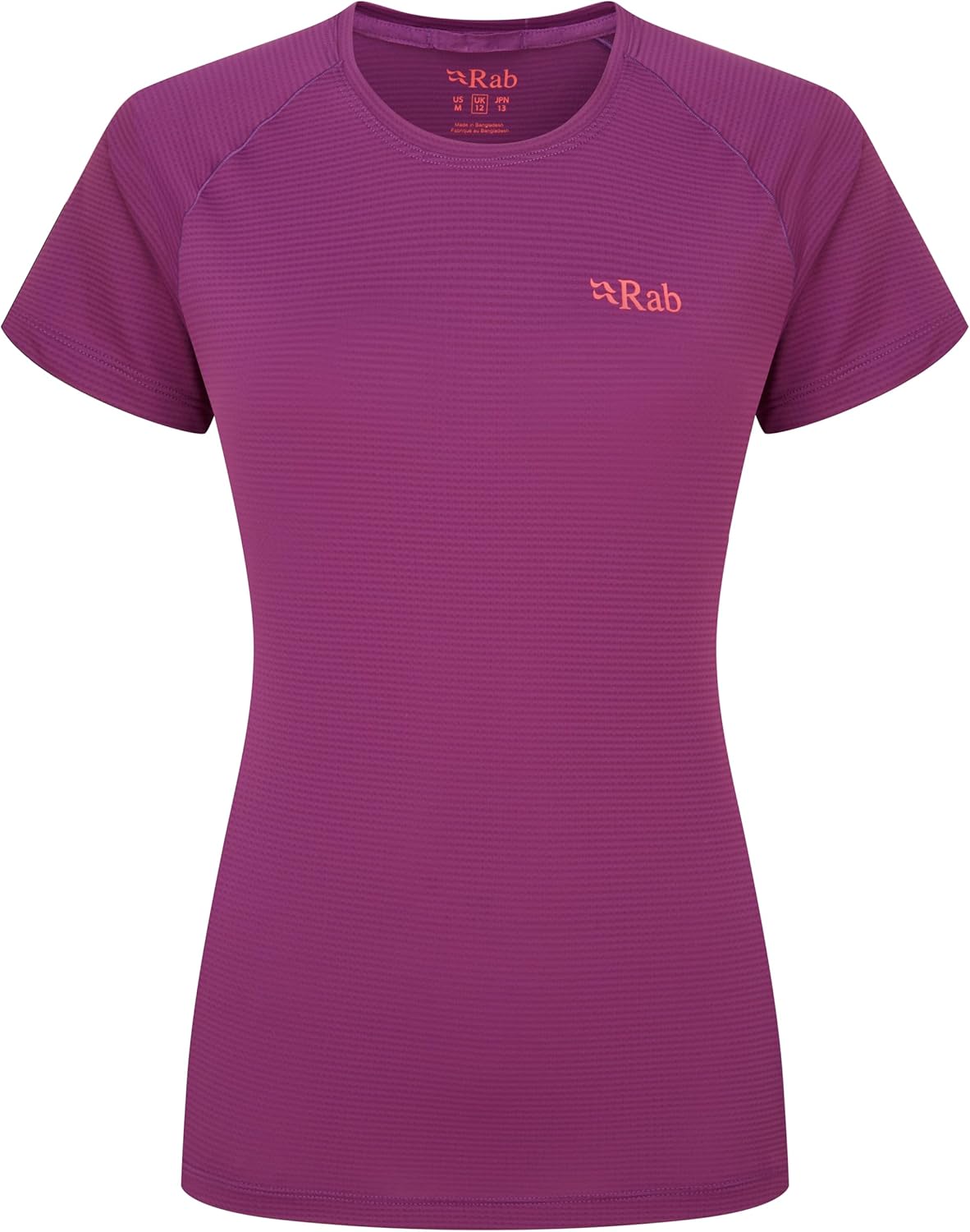Rab Women's Sonic Tee - Lightweight Breathable Short-Sleeve T-Shirt for Trail Running & Hiking