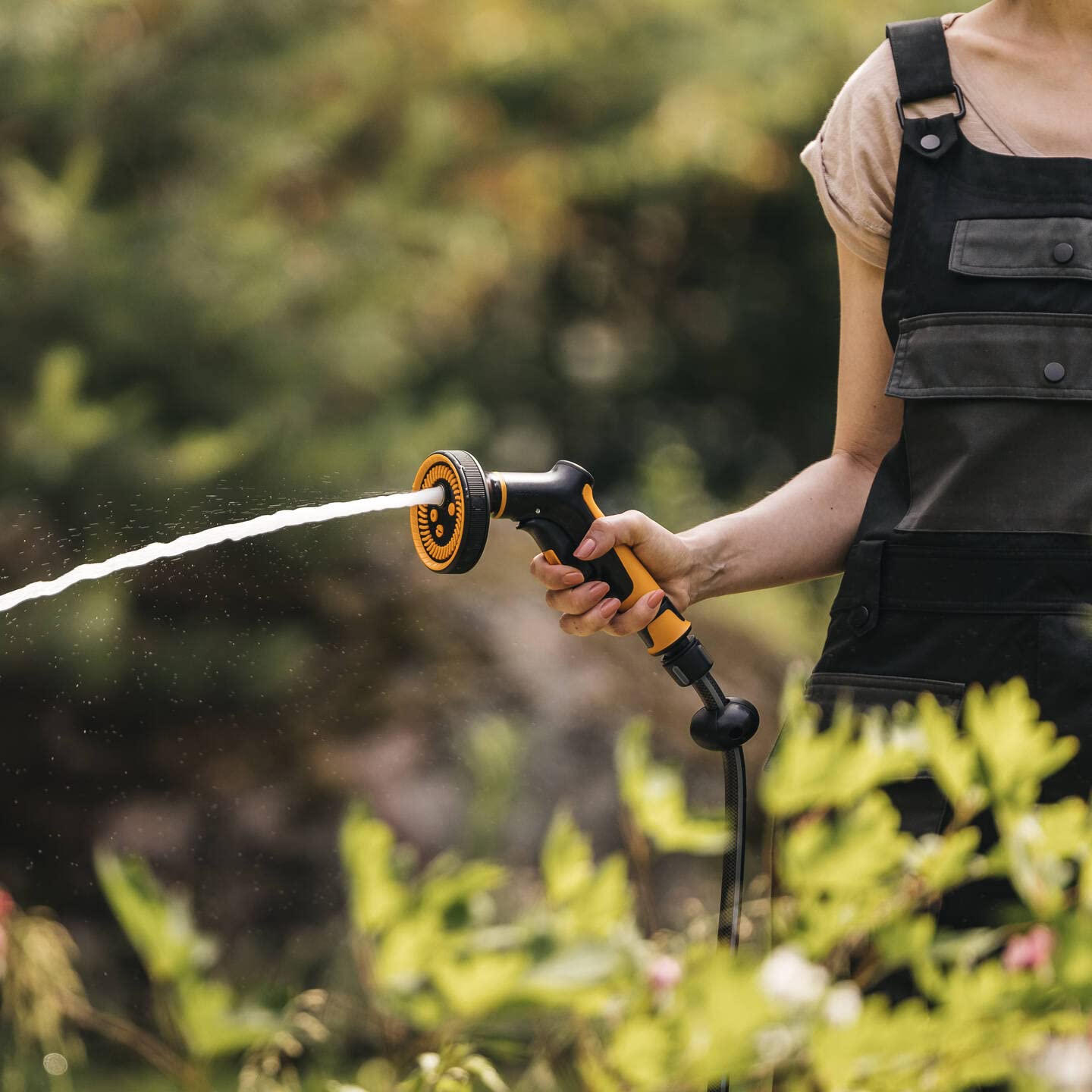 Fiskars Cf Multi Pistolet Natryskowy, Czarny/Pomarańczowy, 5 Funkcji