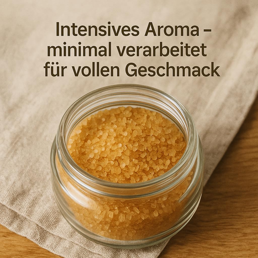 Rohrohrzucker 5kg Goldbraun Grob Naturbelassen Unraffiniert Kochen Backen
