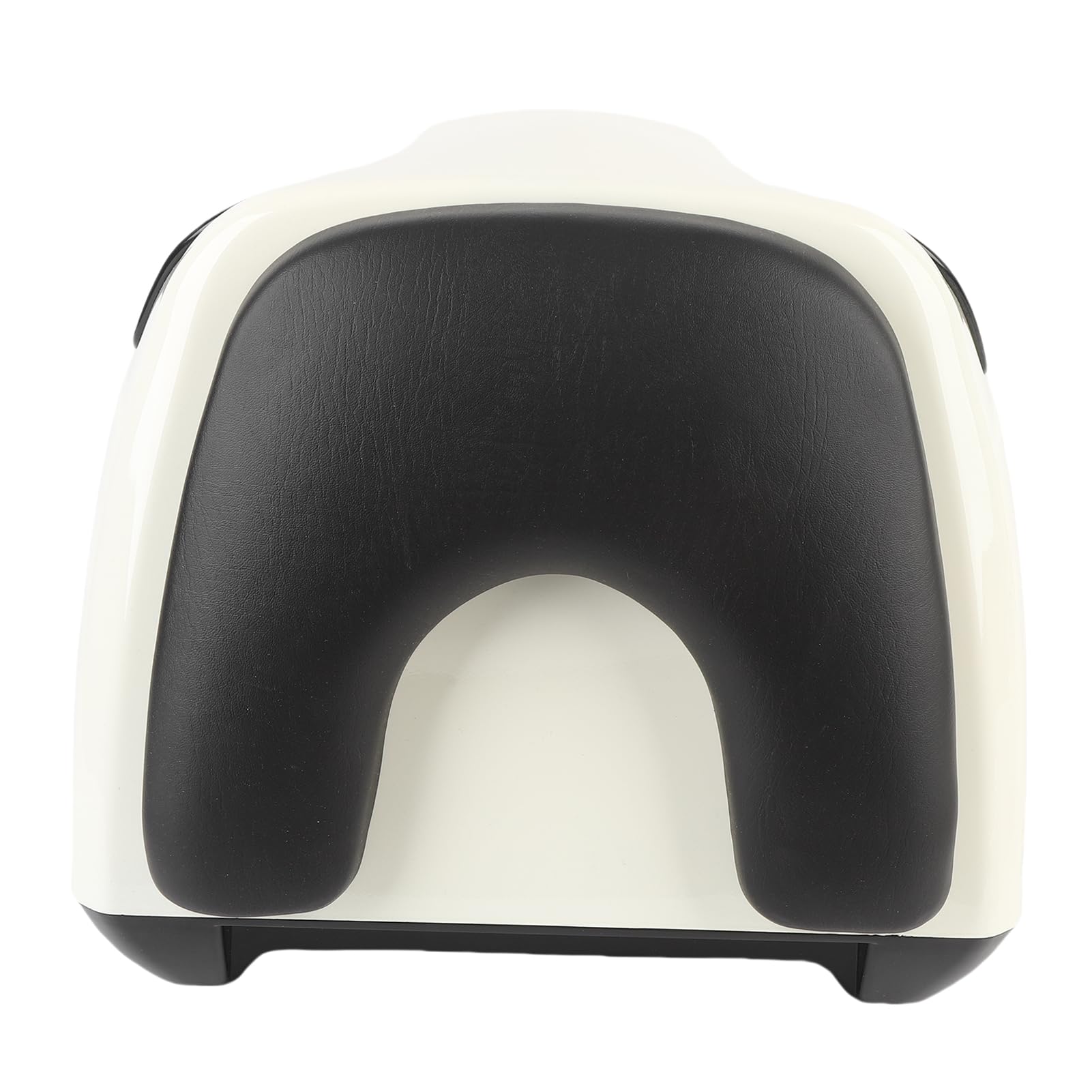 Top Case Blanco Baúl para Motocicleta de 38 L, Impermeable, Ajuste Universal con Placa Base de Bloqueo de Llave para Casco, Estuche de Almacenamiento Trasero (White)