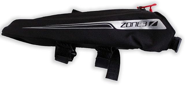 ZONE3 Aero Top Rura kolarska/triathlon 'Bento Box' torba, czarny/srebrny, jeden rozmiar