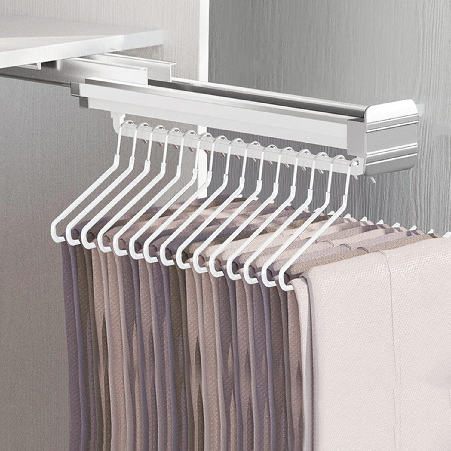 Tige de garde-robe extensible LWX pour suspendre vos vêtements