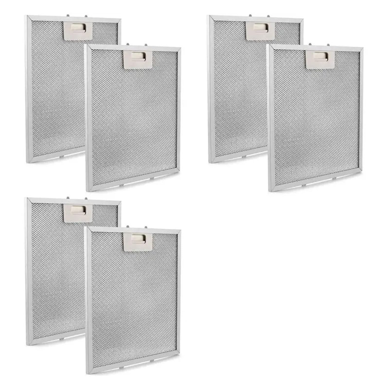Reemplazo De Filtro De Grasa W10169961A, Malla De Aluminio De 5 Capas, Compatible Con Whirlpool, Accesorios De Campana De Ventilación De La Serie(6pcs)