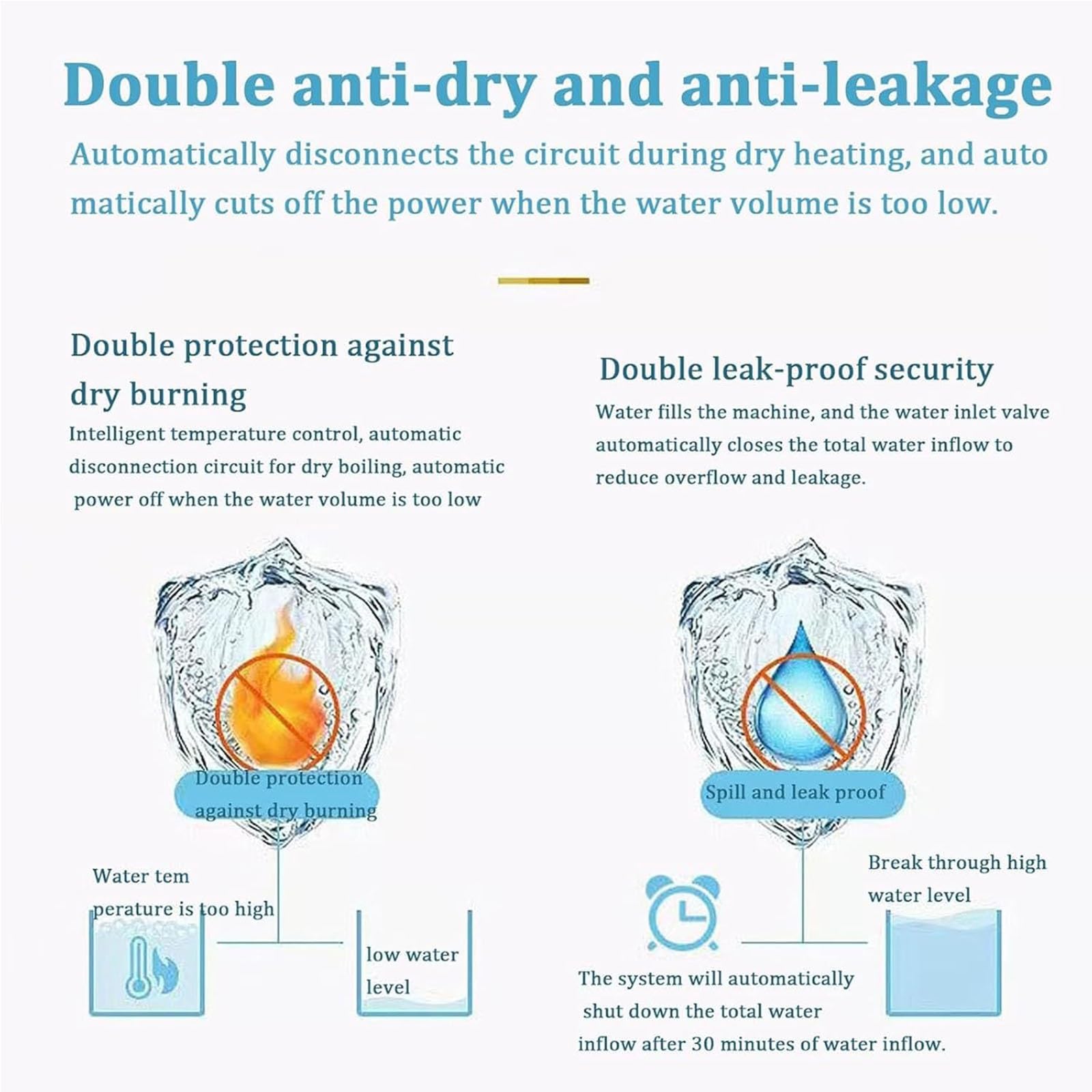 Dispensador de agua de pared con alimentación de red, calentador de agua potable, con bloqueo electrónico for niños, control táctil, for agua caliente y fría, ideal for comedores, hogar(Black)