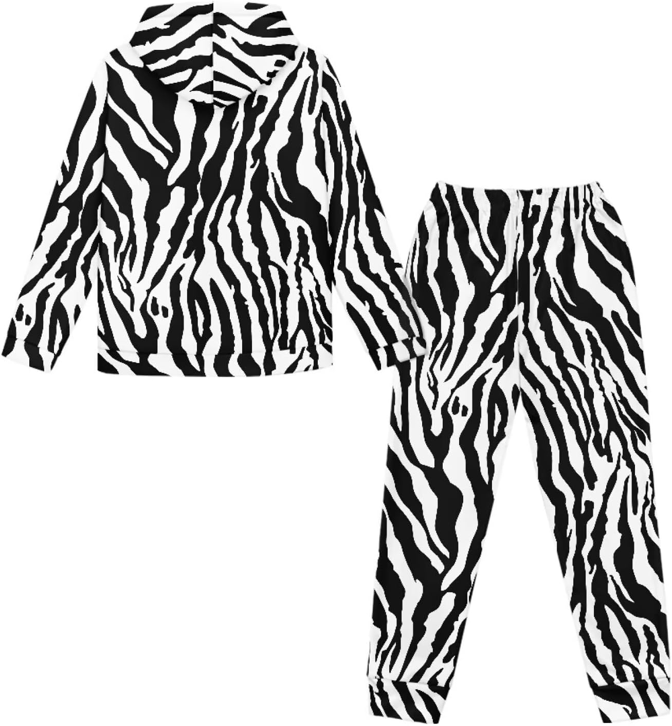 Xpyiqun Tracksuits for Girls 5-12 Years Graphic Hoodies and Joggers Sweatpants 2 Piece Clothing Set Kids Long Sleeve