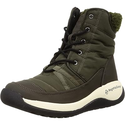 [リゲッタカヌー] ファッションブーツ CCME-004 レディース メモリ ミドルブーツ シューレース ボア 撥水 EVAソール グリップ 抗菌防臭 歩きやす …