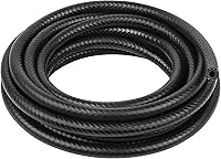 Vista 8 de Manguera de caucho NBR para combustible con diámetro interior de 3/16 pulgadas (5 mm), manguera de bloqueo de 10 pies y alta presión 300 PSI