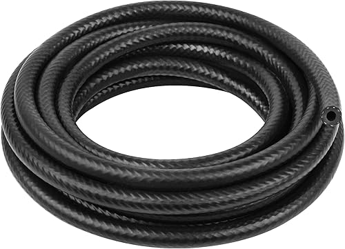 Miniatura 13 de Manguera de caucho NBR para combustible con diámetro interior de 3/8 pulgadas (10 mm), manguera de bloqueo de 10 pies y alta presión 300 PSI