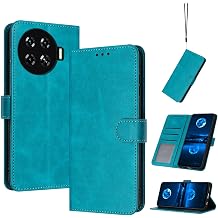 Compatible with Tecno Spark 20 Pro+ Leather Case,Compatible with Tecno Spark 20 Pro Plus KJ7 Case PU Leather Phone Flip Cover Green