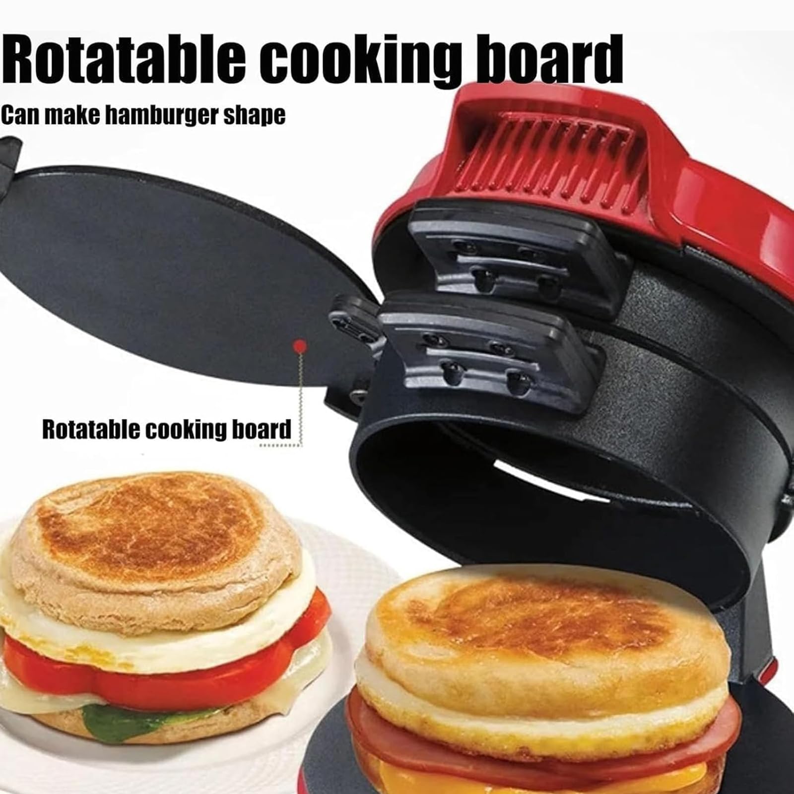 Burger Patty Maker, nieprzywierająca forma do hamburgerów, łatwe do czyszczenia talerze do gotowania, idealna do kanapek z grilla