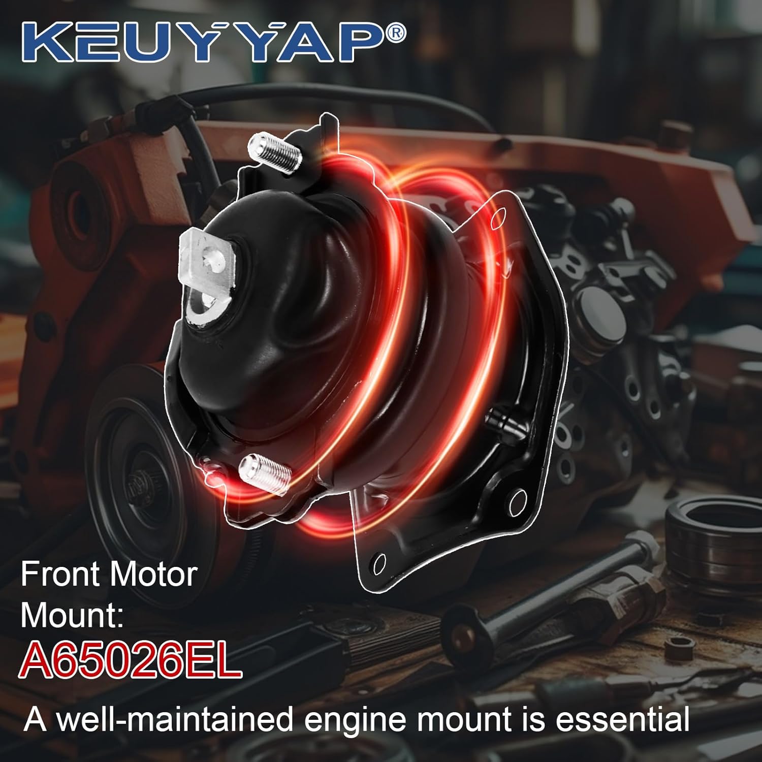 5Pcs Engine Motor Mount Compatible with Honda Odyssey V6 3.5L 2005 2006 Transmission Mount Set, Replace A4555 A4559 A65026EL A4583EL A6582
