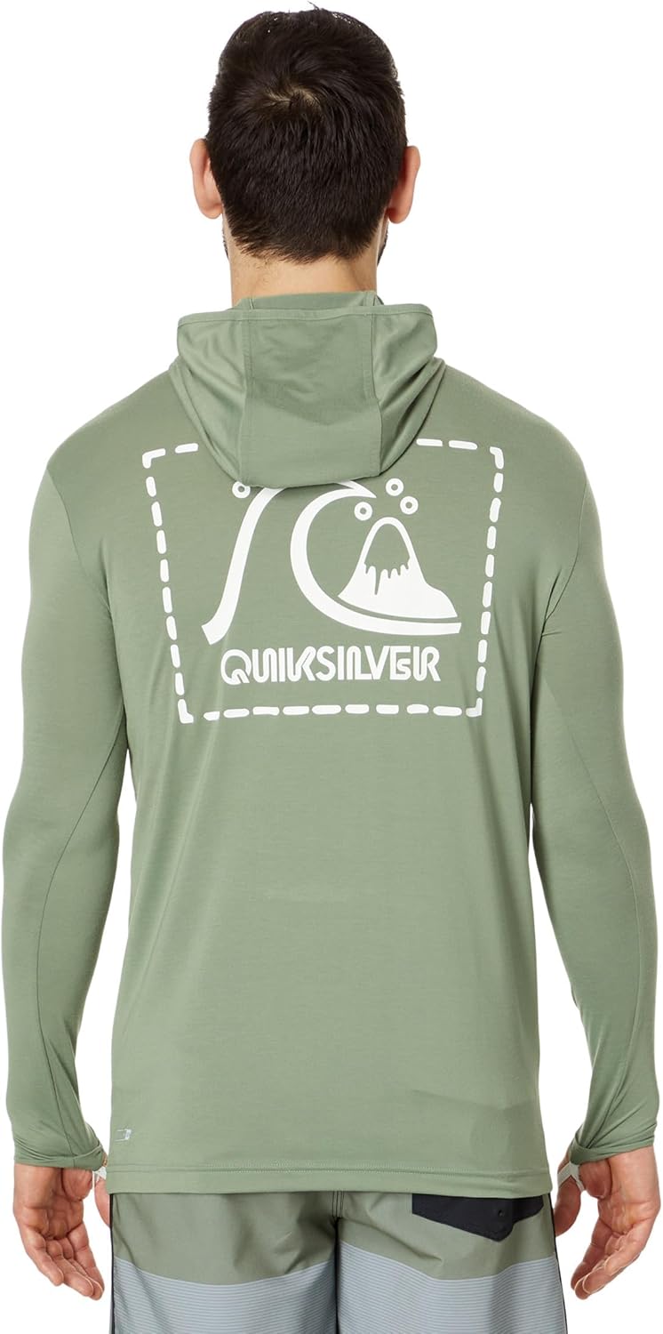 Quiksilver DNA Long Sleeve Hooded Surf Tee