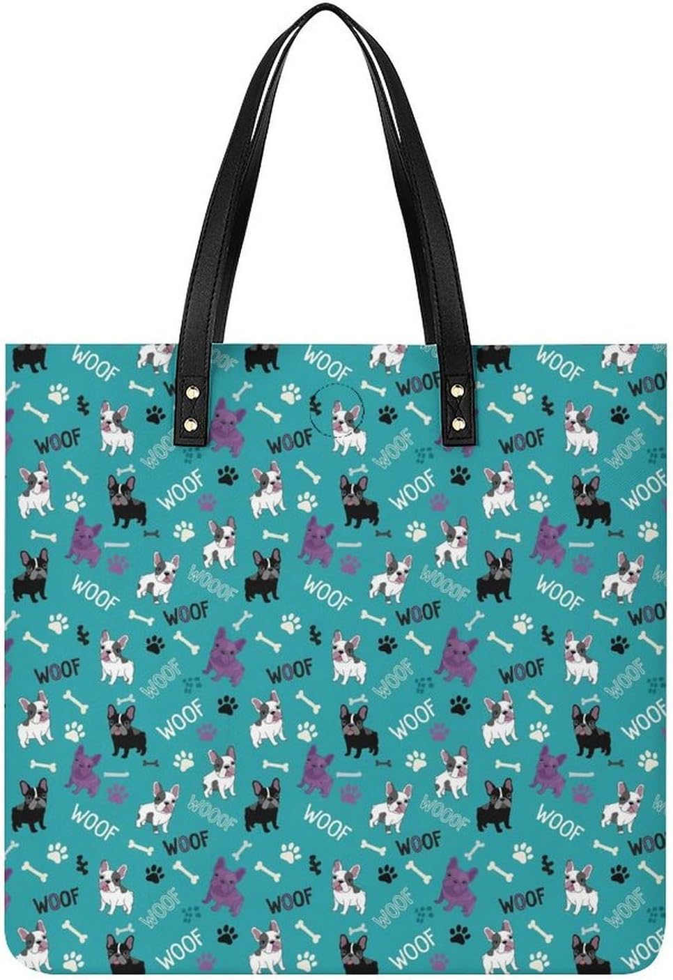 Women's Casual Tote Bag Portable Shoulder Bags Pu Leather Large Grocery Bag Travel Essentials