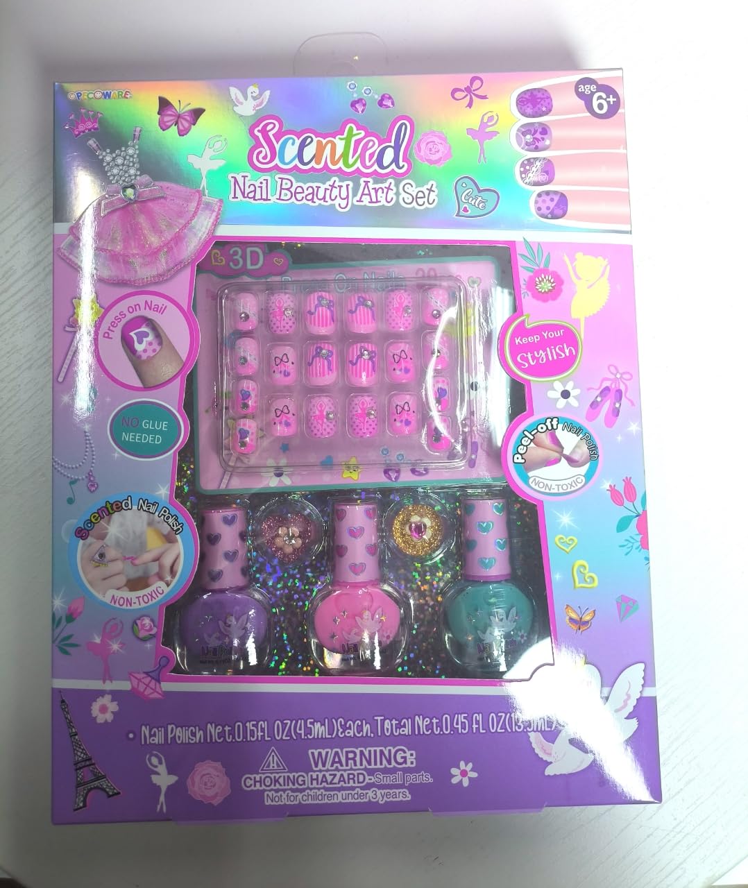 Pecoware - Scented Nail Beauty Art set