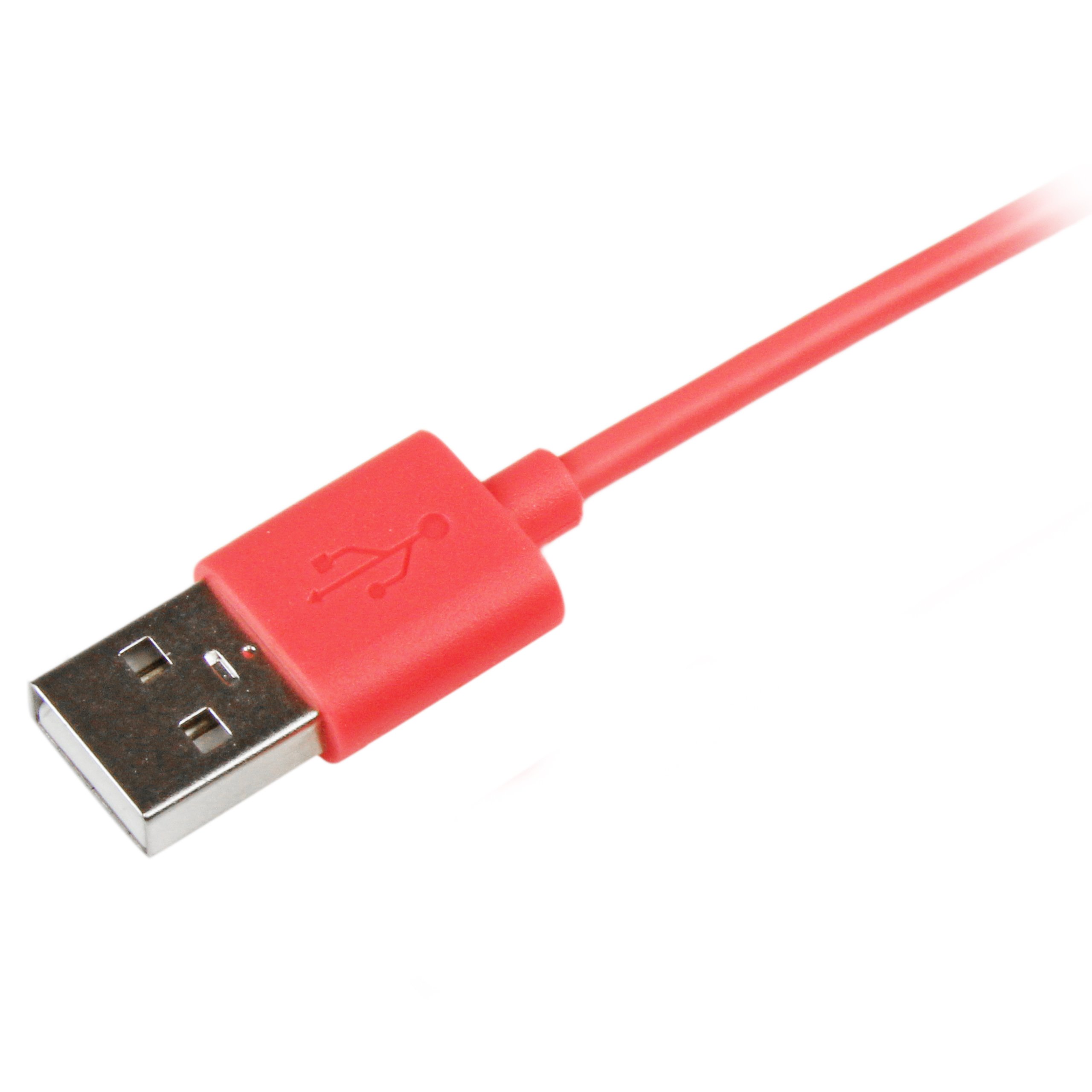 StarTech.com USBLT1MPK - Cable con Conector Lightning a USB para Apple iPhone/iPod/iPad (1 Metro) Rosa