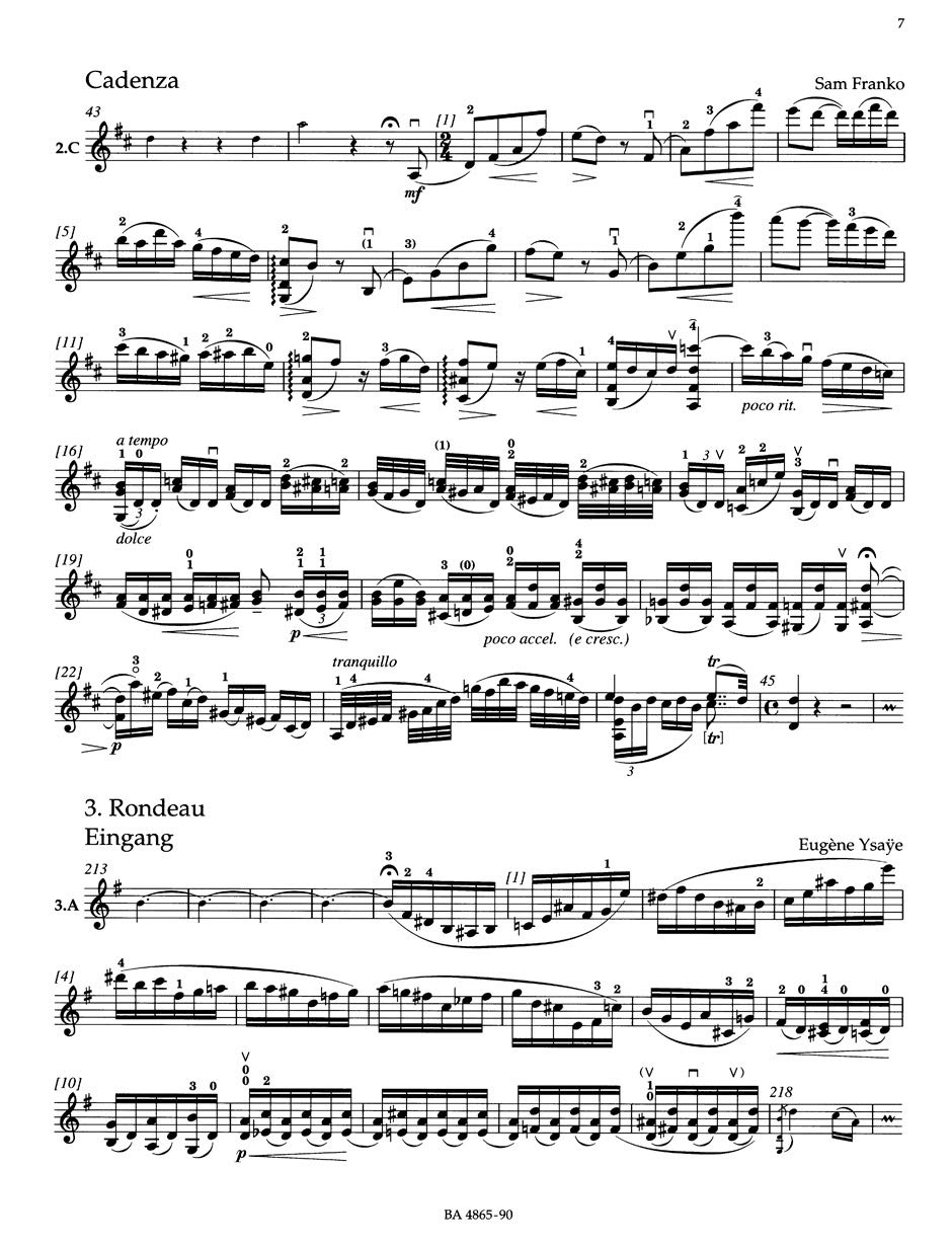 Concerto for Violin No.3 in G major K.216 (Violin & Piano)      Sheet music – January 1, 1990