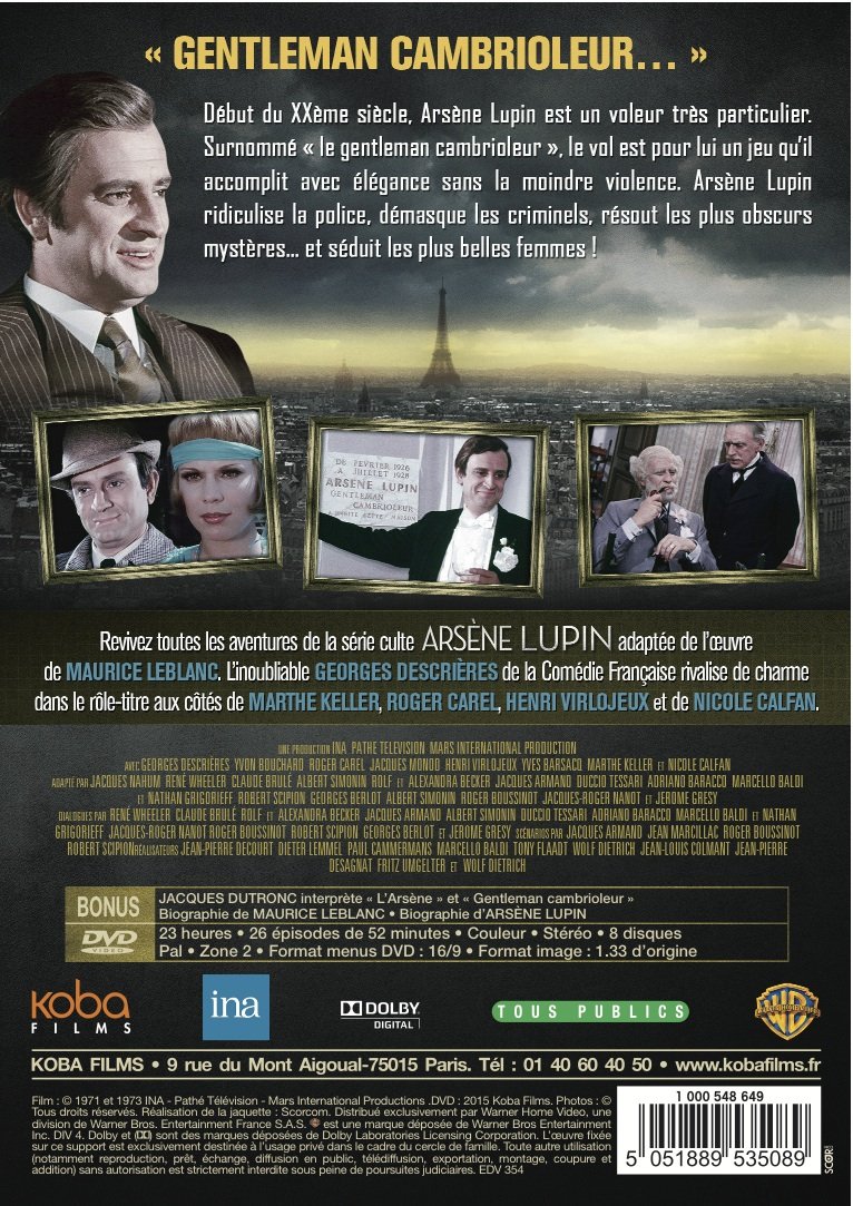 ARSÈNE LUPIN - intégrale