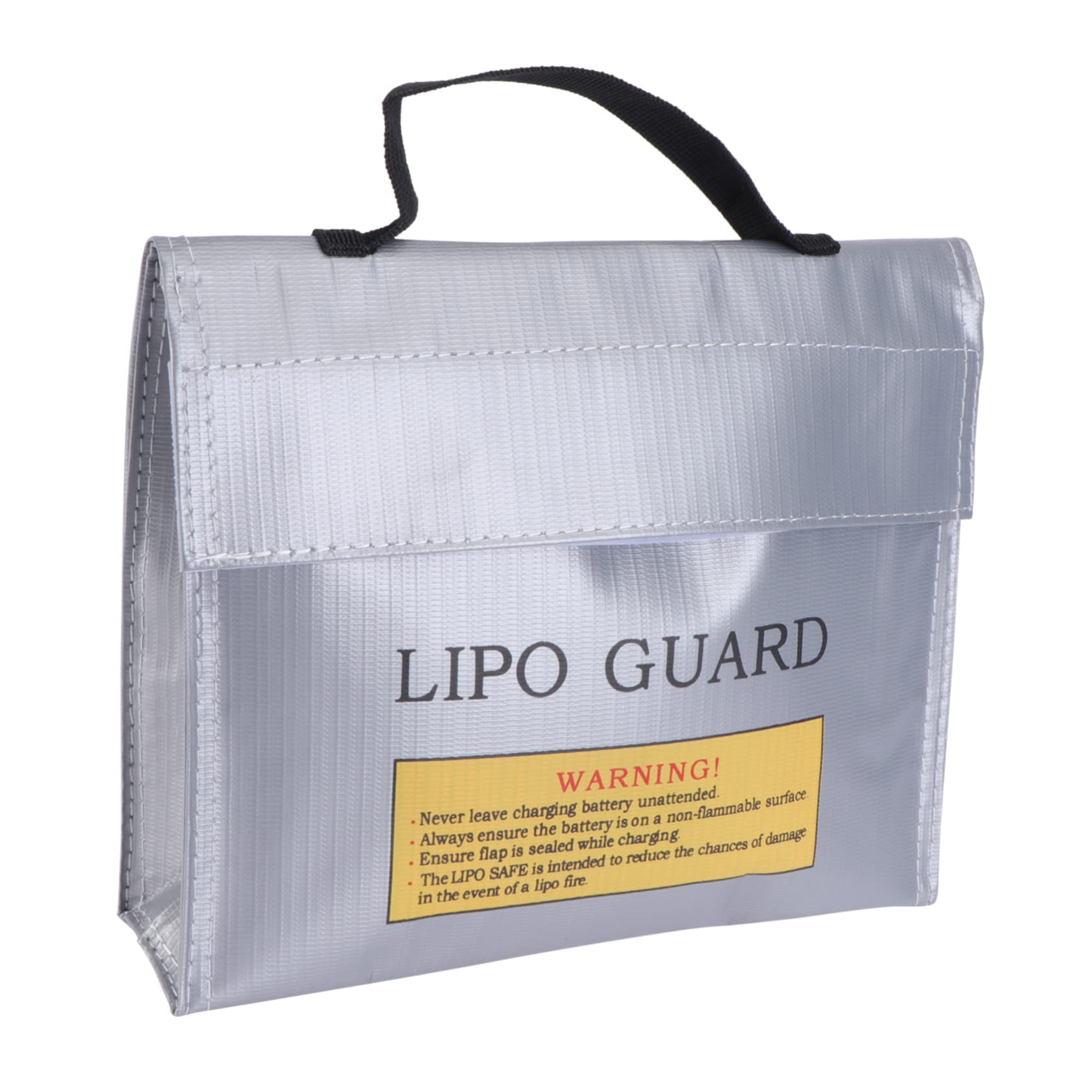 1Pc Fireproof Battery Pouch Battery Safety Bag for Safe Storage and Transport Lightweight Portable and Durable Design for Lithium