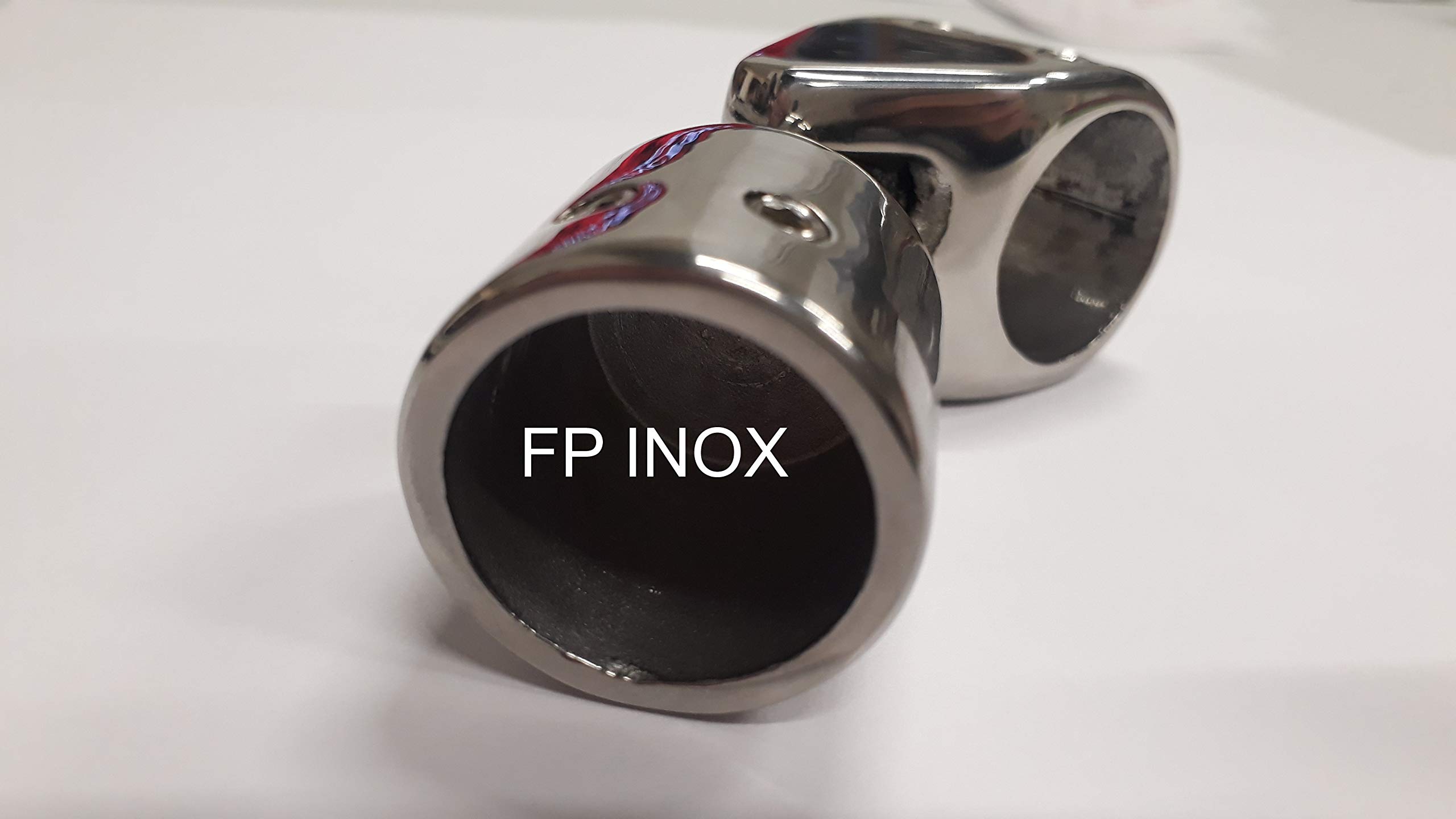 FP INOX Schlauchschelle Mit Kugelgelenk Für Rohr 22 Mm – Edelstahl A4-316, 97 Mm Lang, Für Boote