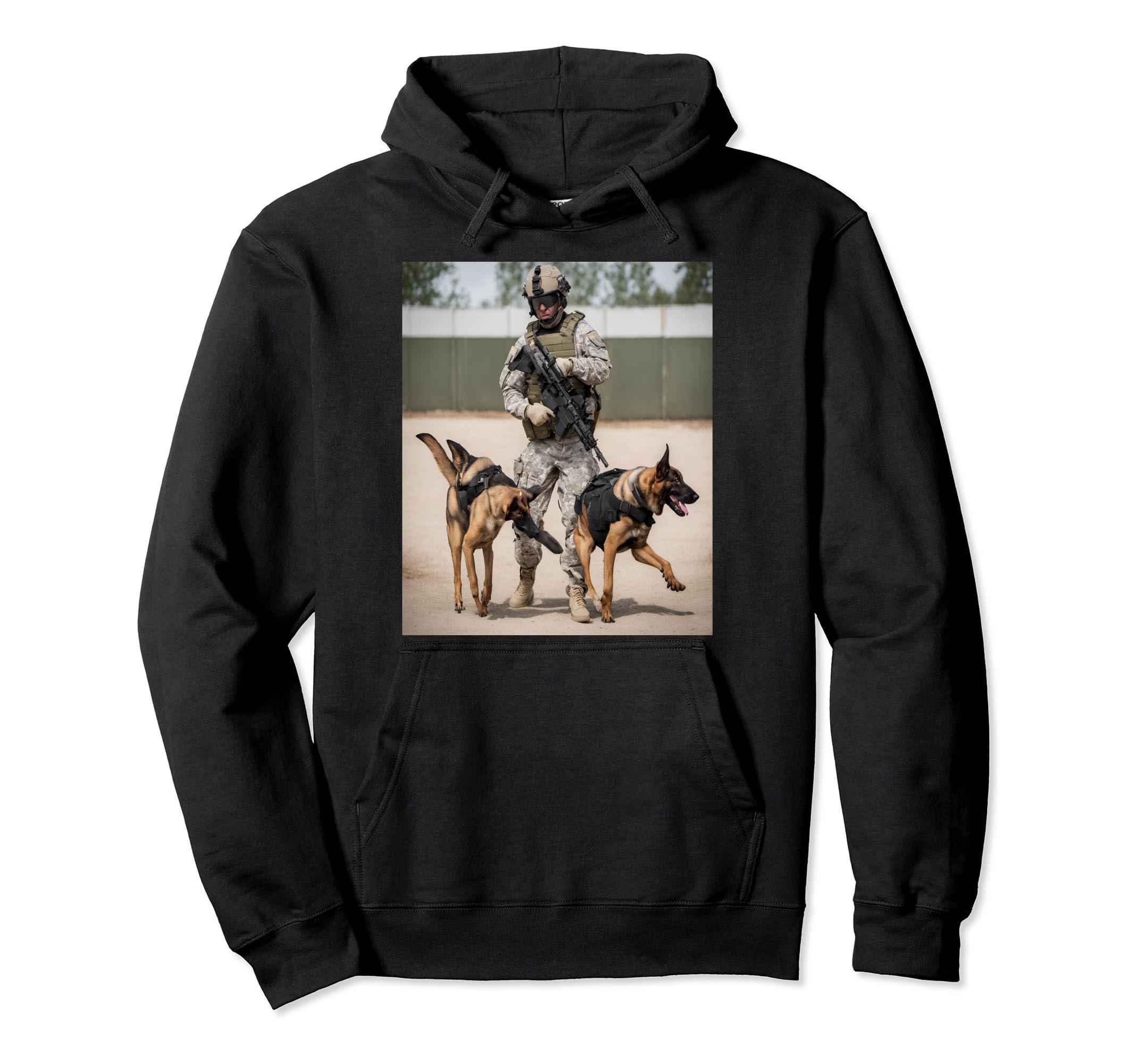Eads DesignsK9 Unit: Army Loyalty Pullover Hoodie