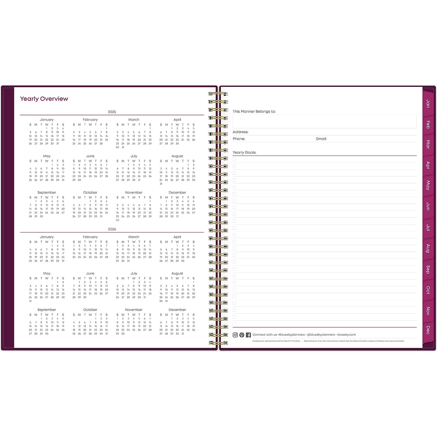 Daily Planner 2025-2026(July 2025 - December 2026) - 18