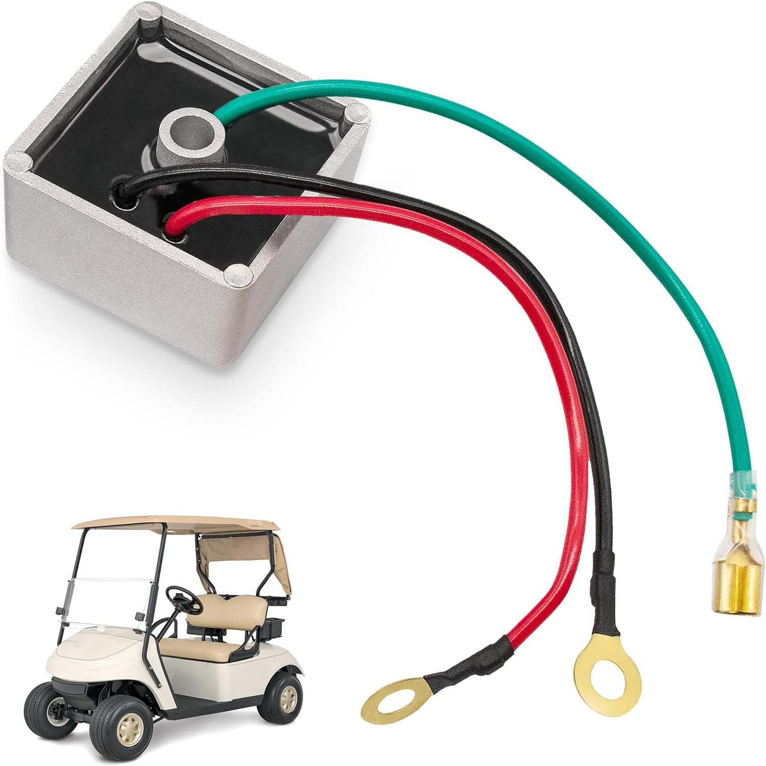 Panglong 27739-G01 Voltage Regulator Replacement Fits E-Z-GO EZGO 1994-UP TXT Gas Golf Cart
