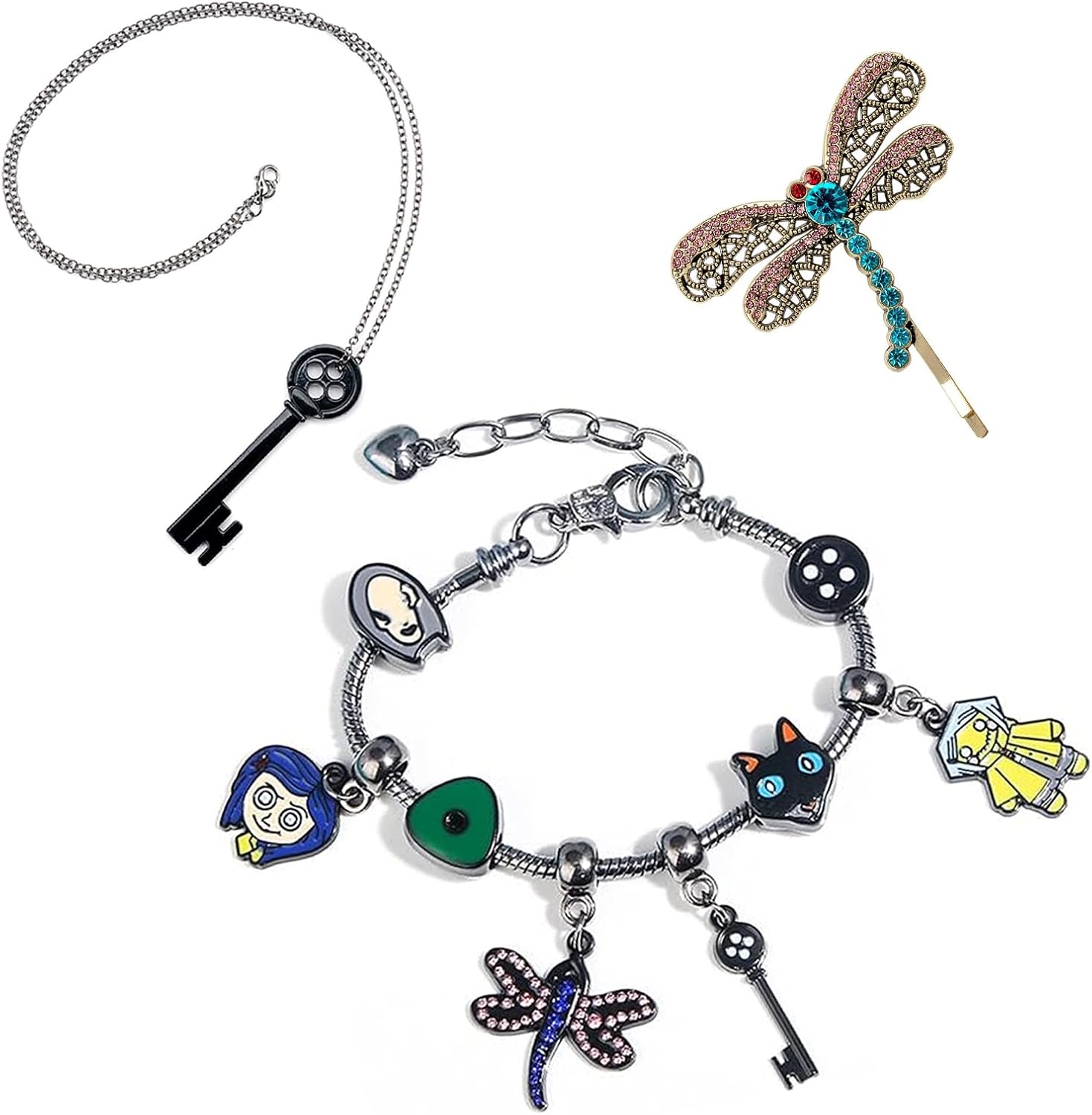 ZHHUFIDY Coraline Costume Anime Product Role Playing