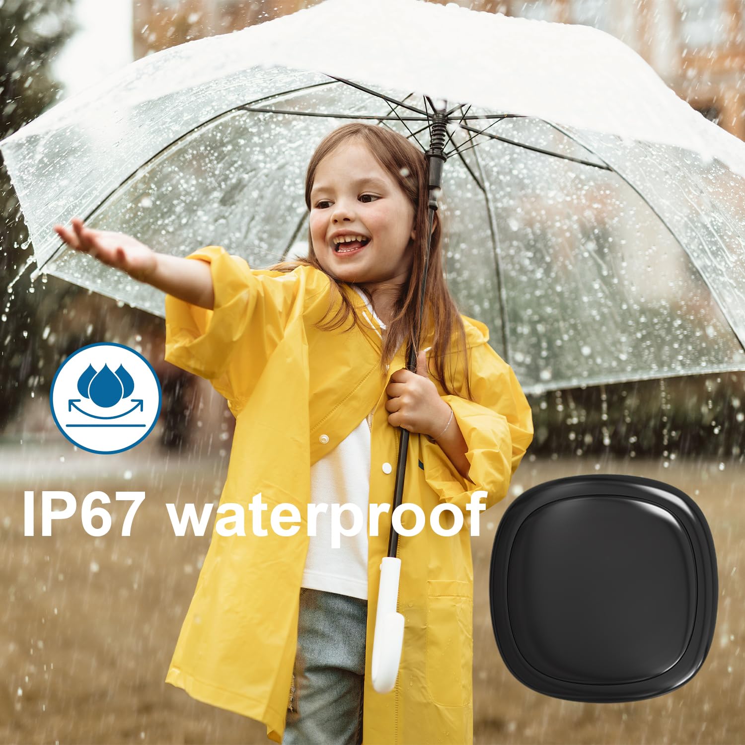 GPS Tracker for Vehicles, GPS Portable Magnetic Car GPS Tracking, Wide-Area Location GPS Tracker for Kids, Dogs, No Subscription Required/No Monthly Fee/No SIM Card Required - image 3