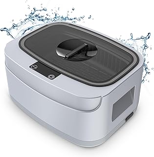Ultrasonic Cleaner 2.5L Digital Timer, Professional 40KHz 304 Stainless Steel Ultrasonic Cleaner 110V for Jewelry Watch Glasses Diamond Eyeglass Dentures Tools Cleaning