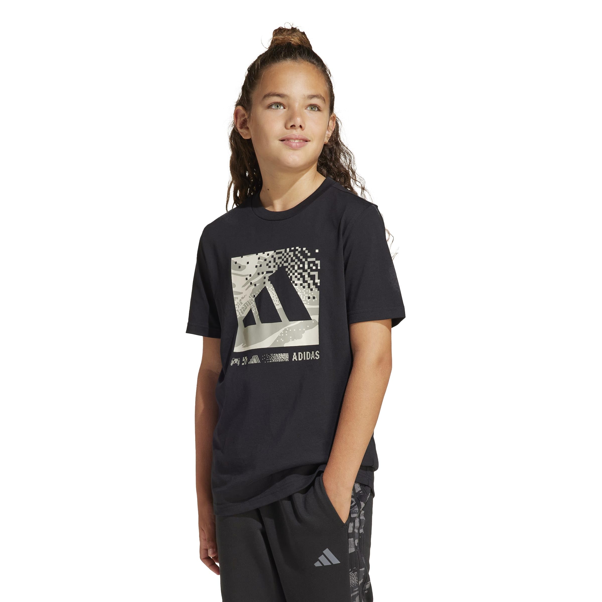 Adidas Adidas Big Logo Camo Graphic Tshirt Camiseta Unisex niños