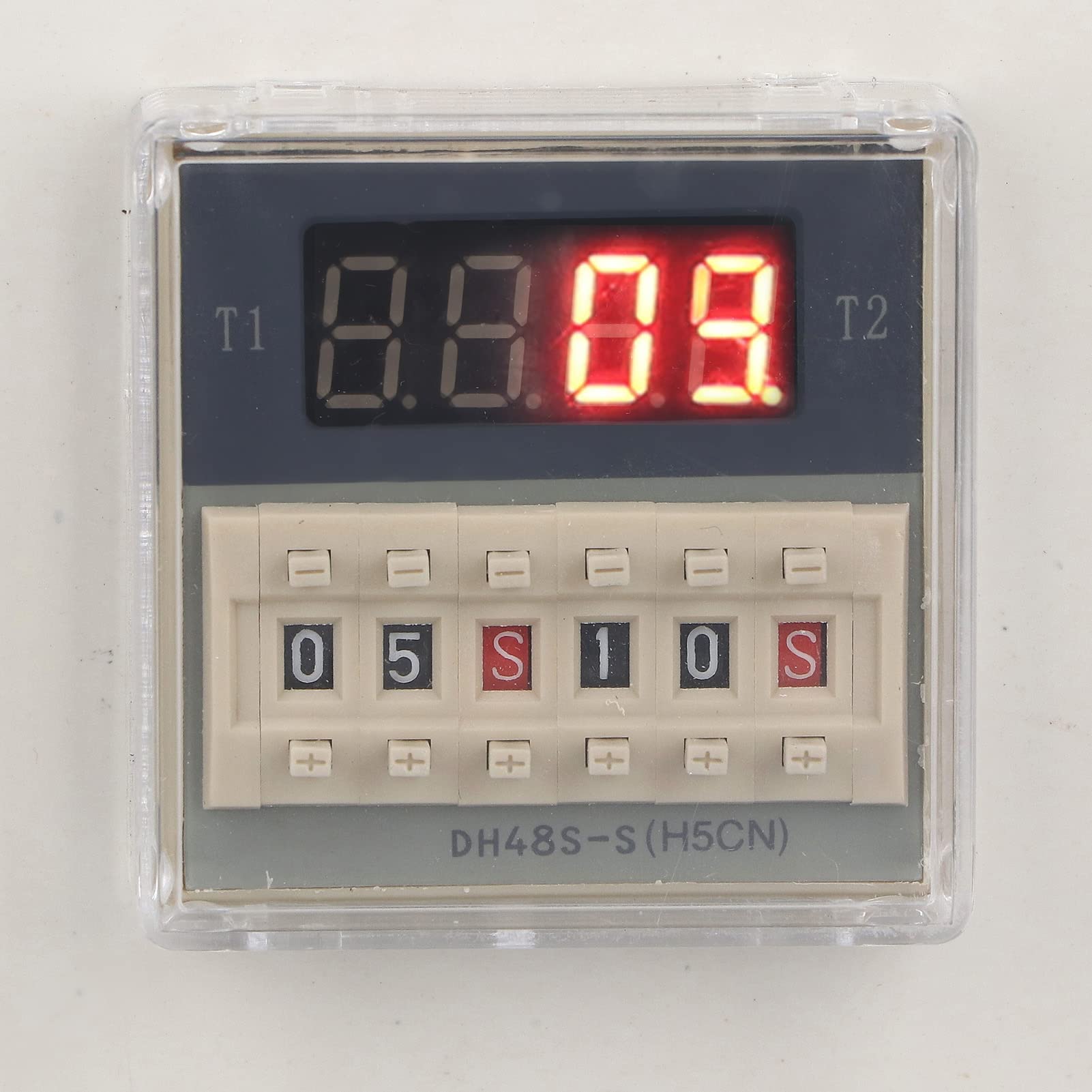 Sirena temporizzata industriale, allarme alto decibel 90-110 dB, 6 cifre | Allarme di temporizzazione del ciclo intelligente per pianificazione industriale e avvisi acustici