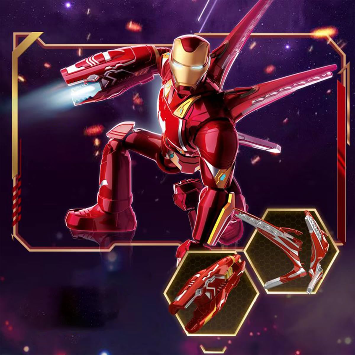 マーベルヒーローズ フィギュア Toy Biz 1992 Marvel Super Heroes Cosmic Defenders Spider-Man