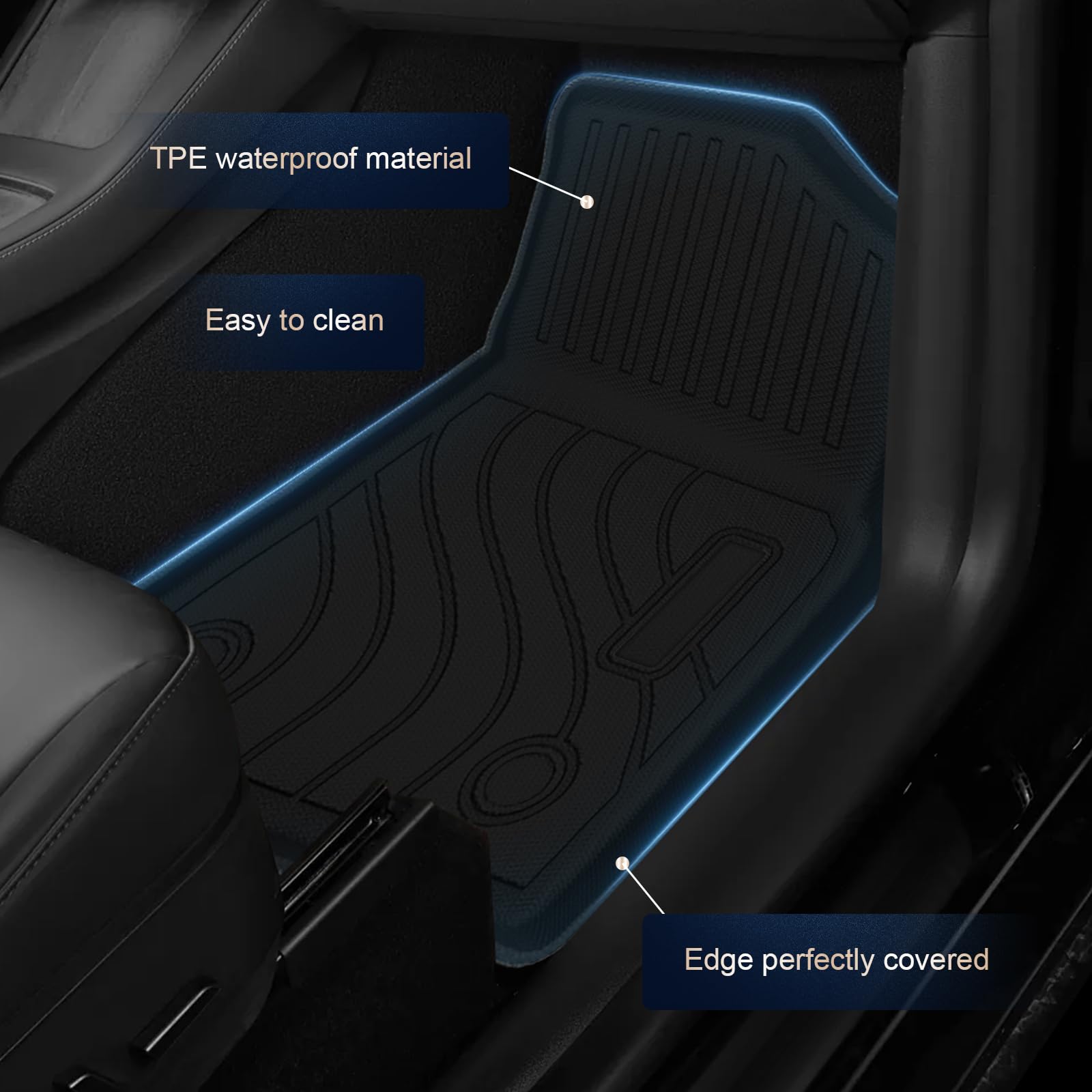 AZYT Floor Mats & Cargo Liner For 2020-2024 2025 Lincoln