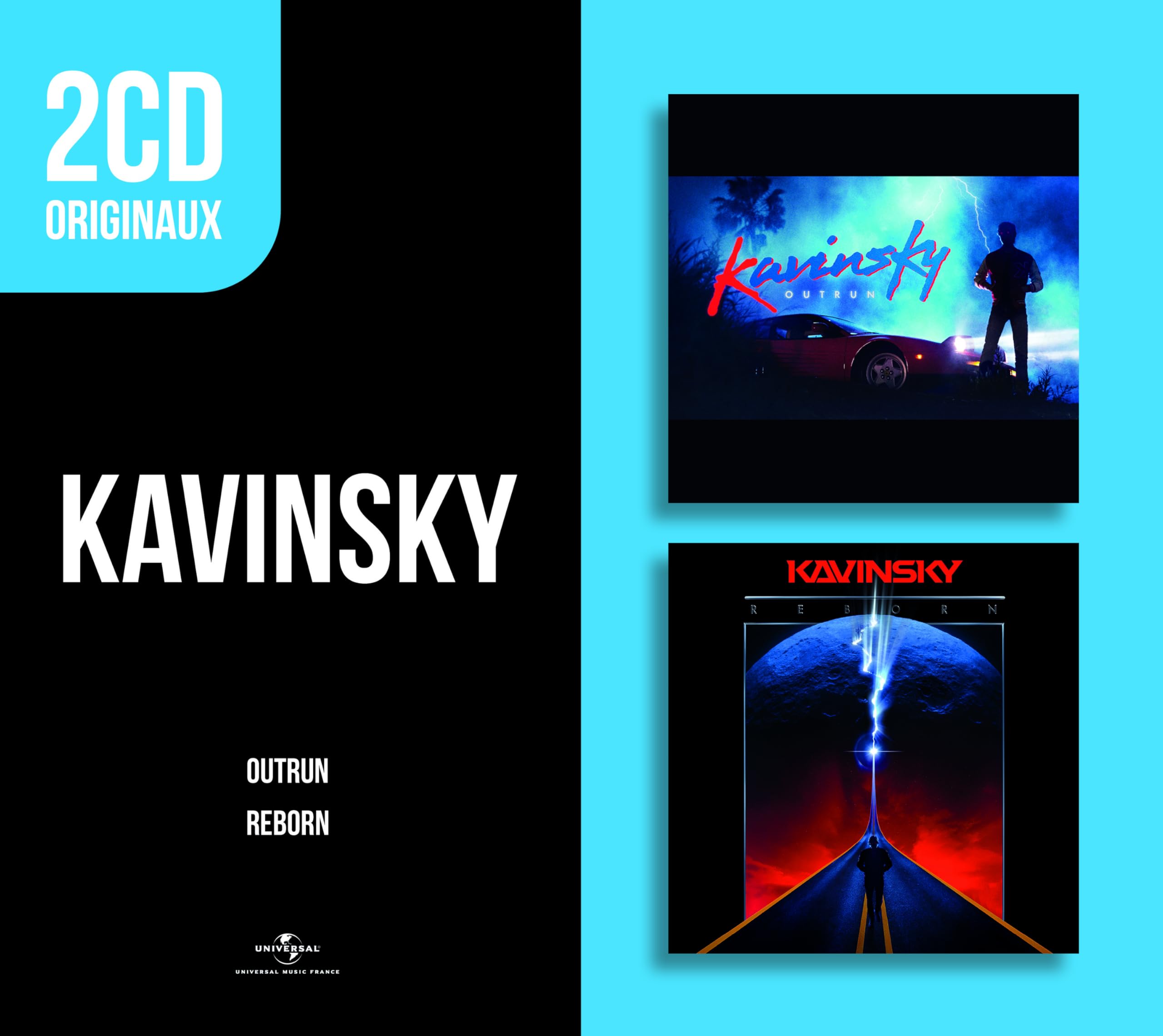 2 CD Originaux : Outrun & Reborn