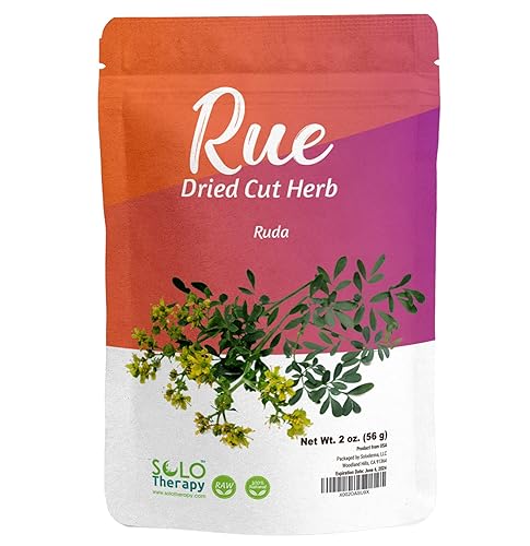 Organic Rue Herb 2 oz Rue Dry Cut Herb Ruta Graveolens L RUDA Seca Rue Tea Ruda Rue Incense bolsa resellable producto de Estados Unidos 2 onzas