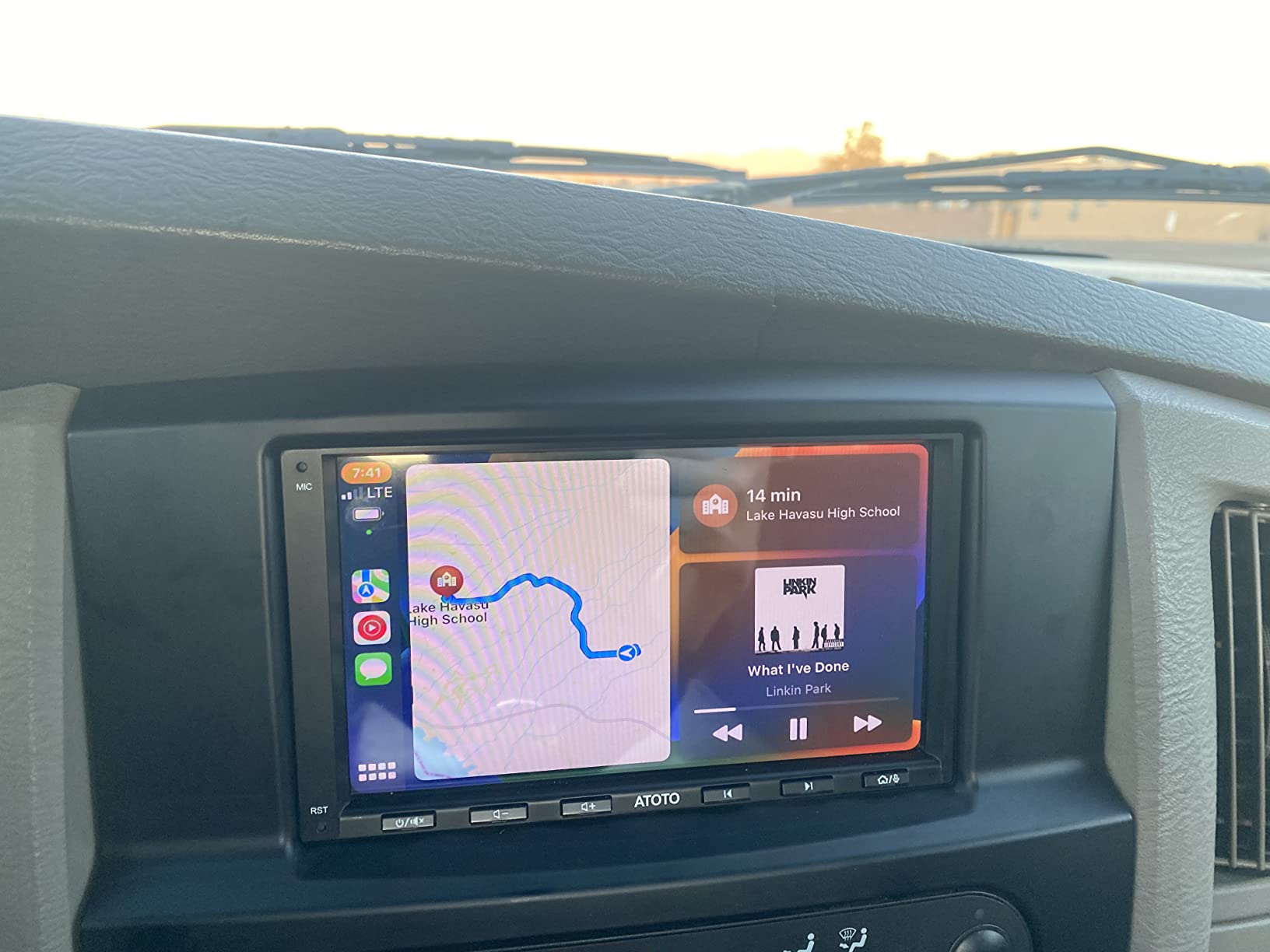 9/mo Finance Double DIN Radio Dash Kit with Antenna Adapter