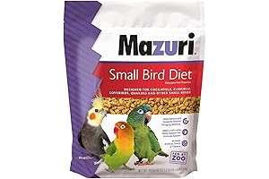 Mazuri® Pet Bird Food: Cockatiel Pellet Diet - Veterinarian Recommended