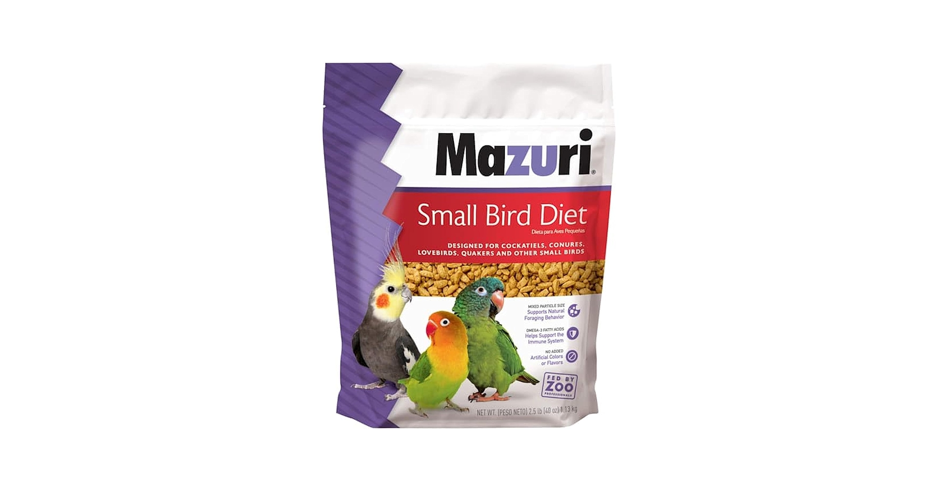 Mazuri Mini Bird Diet 鳥のエサ　フード　インコ Mazuri Mini Bird Diet, 2 lbs. | Petco