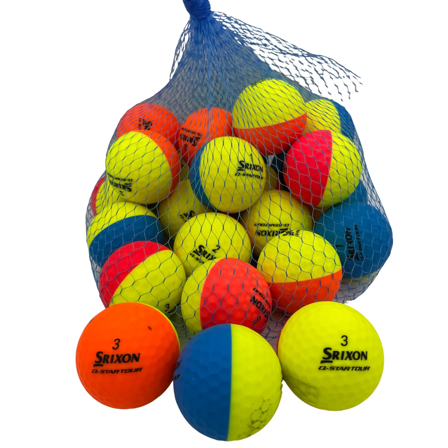 Golf Ball PlanetQ Star Tour Used Golf Balls for Srixon 4A/Near Mint