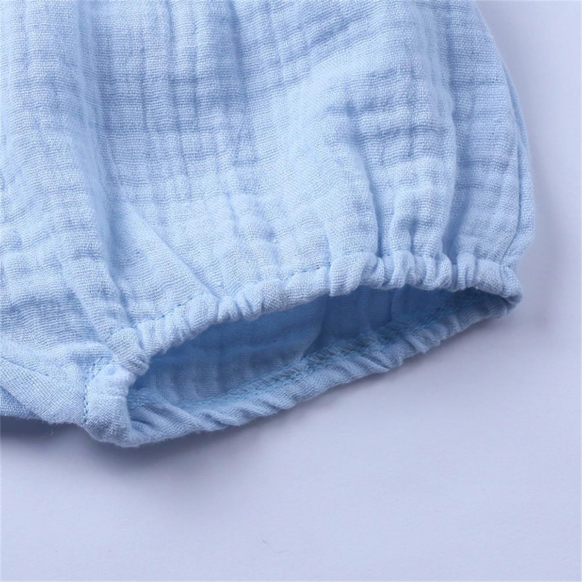 Lot de 3 Shorts en Coton et Lin pour Bébé Enfant Fille Garçon Eté Bloomer Couvre-Couche Mignon Culotte sous-vêtements Souple Confortable Pantalon Court Respirant Slips Elastique
