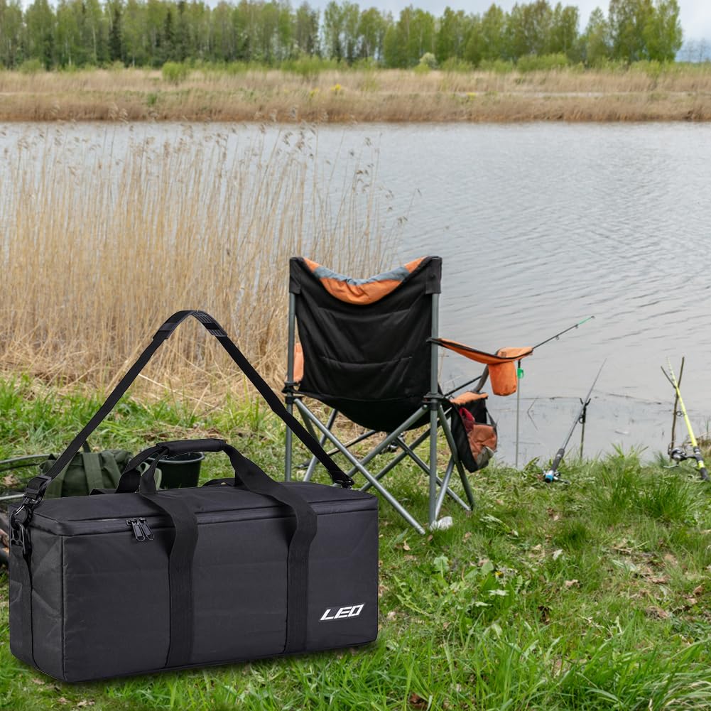 Narzędzia wędkarskie, torba do przenoszenia, 55 cm, sprzęt wędkarski, torba do przechowywania, wielofunkcyjna, wodoszczelna torba na ramię, biały/różowy/czarny/czerwony (opcjonalnie),