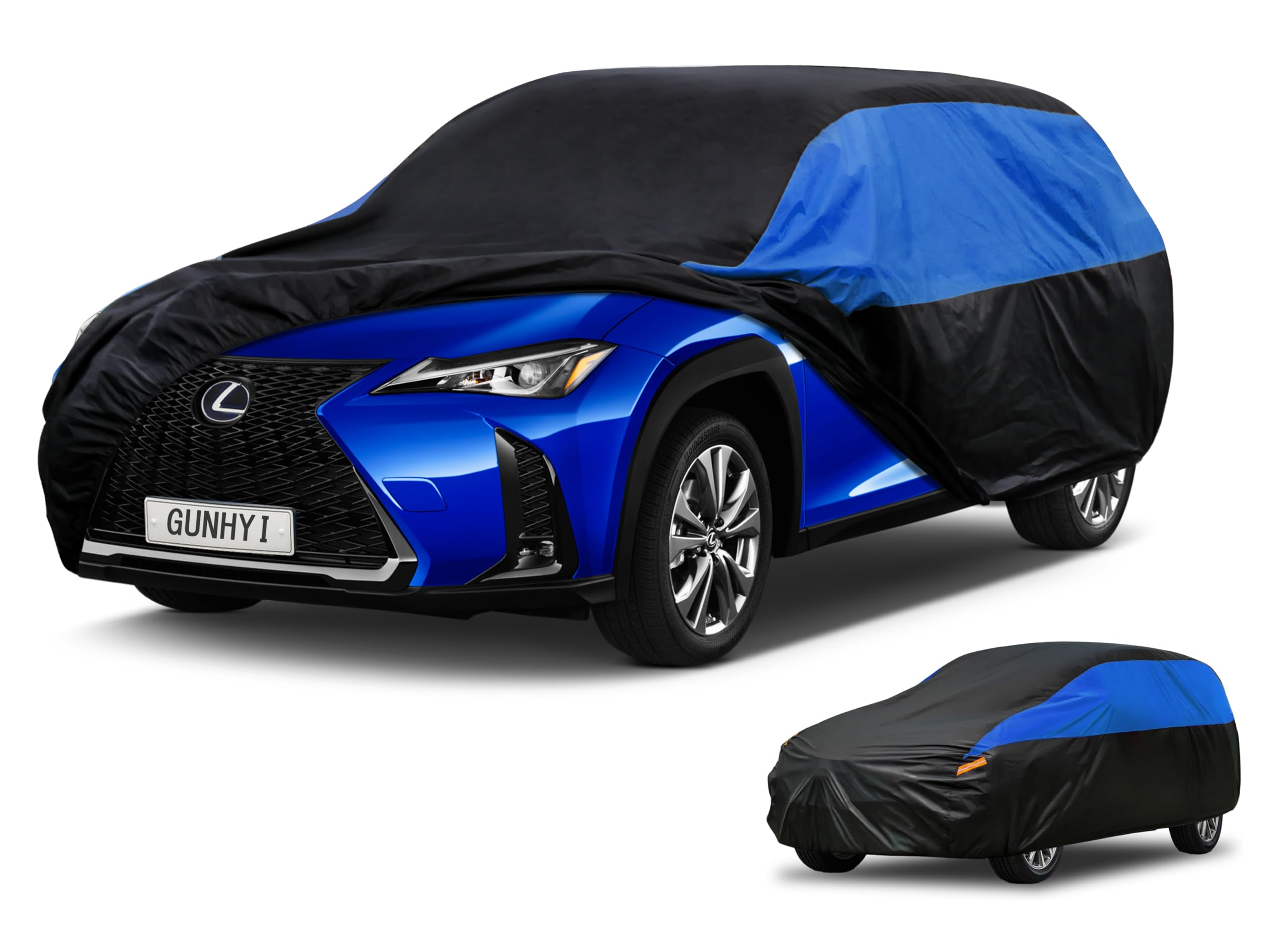 GUNHYI Lexus Car Cover Custom Fit Lexus UX UX200 UX250h UX300e Waterproof All Weather, Lightweight Full Exterior Cover Outdoor Sun UV Rain Dust Snow Wind Protection.