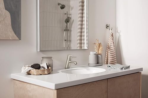 Miniatura 5 de Peerless P1547LF-BN Precept - Agujero único, flujo de agua de 1.0 GPM, níquel cepillado